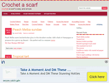 Tablet Screenshot of crochetascarf.com